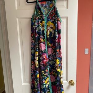 Elephant print maxi dress America and beyond
